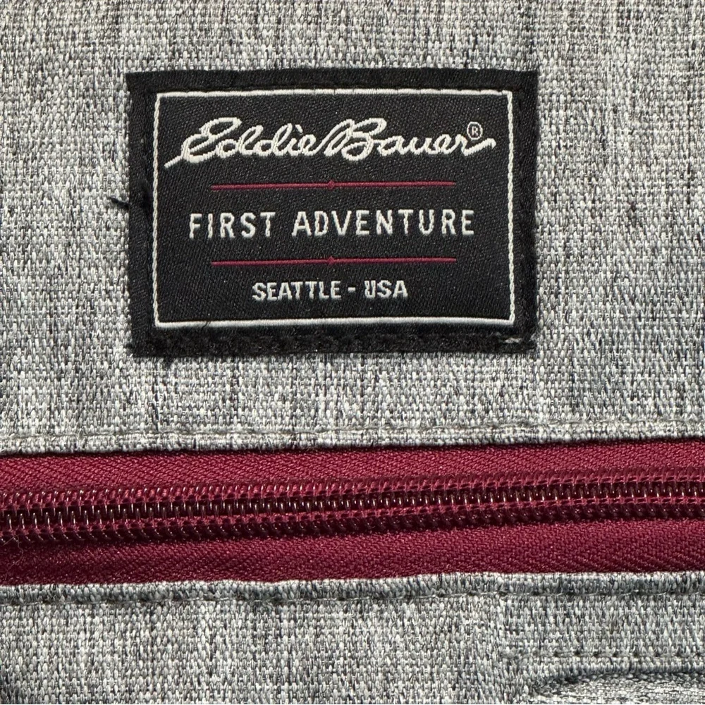Eddie Bauer First Adventure Diaper Bag Tote - Heather Gray